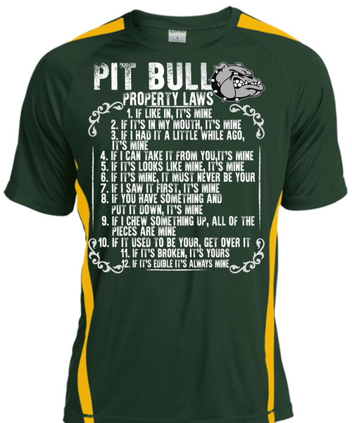 Pit Bull Property Laws T Shirt, My Pet T Shirt, Cool Shirt