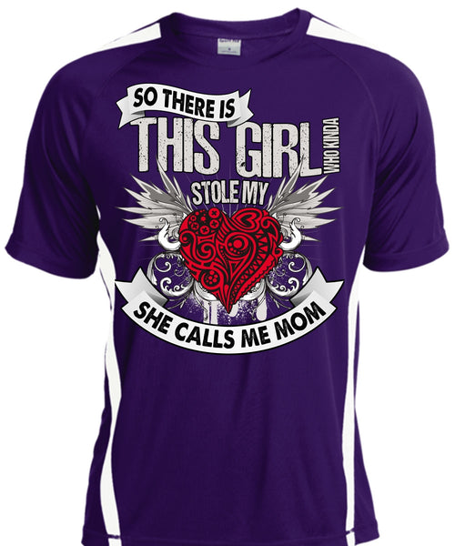 She Calls Me Mom T Shirt, This Girl Stole My Heart T Shirt, Cool Shirt