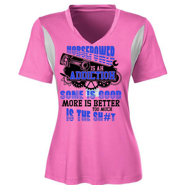 Horsepower Is An Addiction T Shirt, I Love Mechanic T Shirt, Awesome T-Shirts