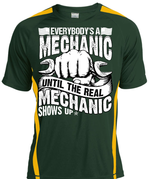 Everybody's A Mechanic T Shirt, Mechanic Shows Up T Shirt, Cool Shirt