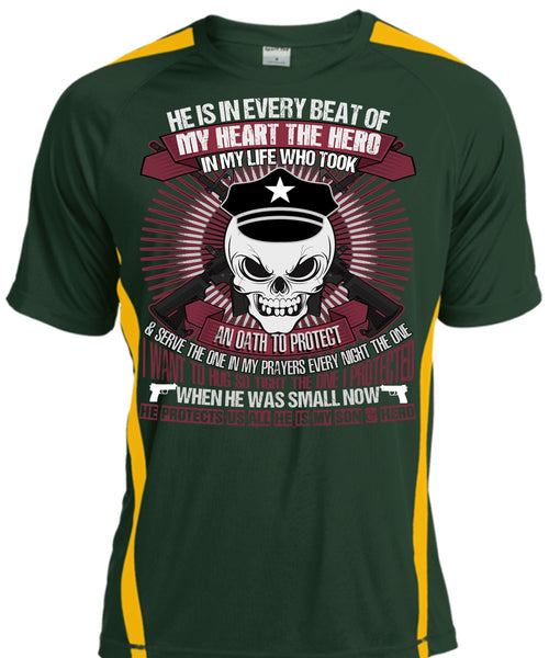 He Is My Son T Shirt, Being A Police T Shirt, Cool Shirt