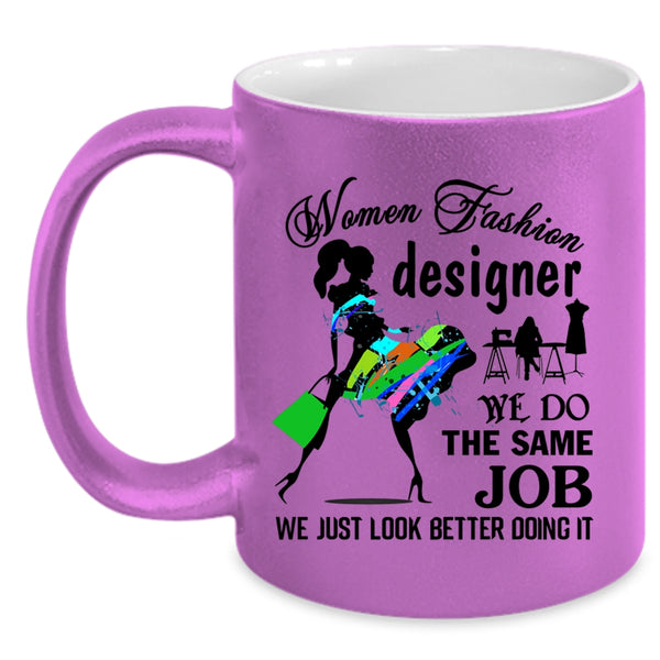Cute Gift For My Wife Coffee Mug, Women Fashion Designer Accent Mug