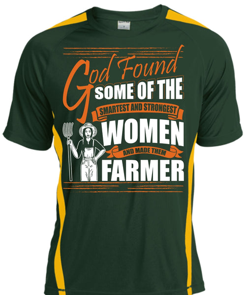 Made Them Farmer T Shirt, Smartest And Strongest T Shirt, Cool Shirt