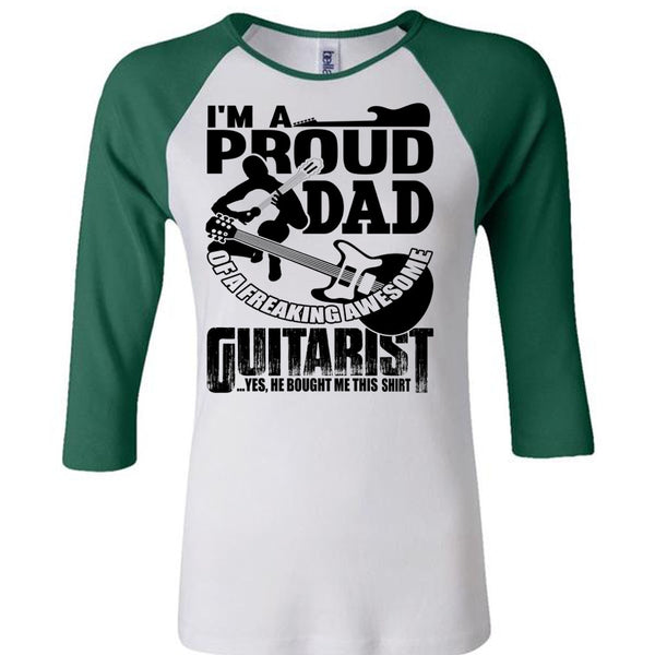 I'm A Proud Dad T Shirt, I Love Guitars T Shirt, Awesome T-Shirts