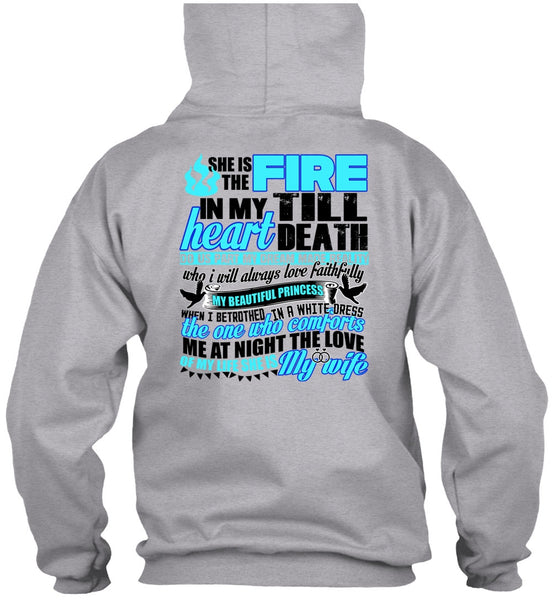 She Is The Fire T Shirt, I Love Wife T Shirt