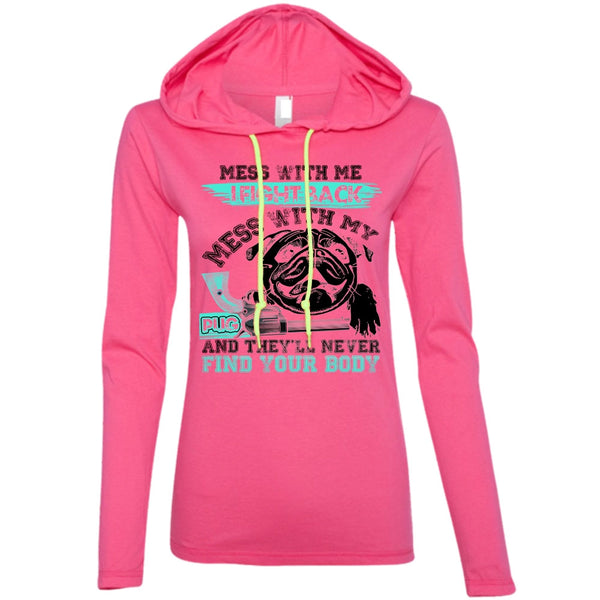 I Fight Back Mess With My Pug T Shirt, I Love Pug T Shirt, Awesome T-Shirts