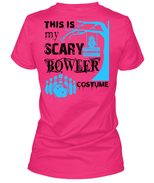 This Is My Scary Bowler Costume T Shirt, Wait For Halloween T Shirt