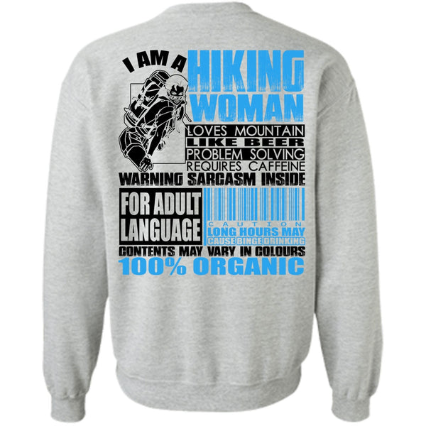 I Love Hiking T Shirt, I Am A Hiking Woman Sweatshirt