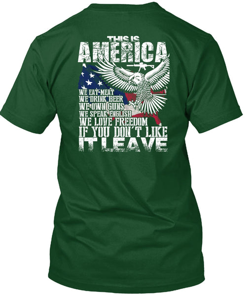 This Is America T Shirt, We Eat Meat T Shirt