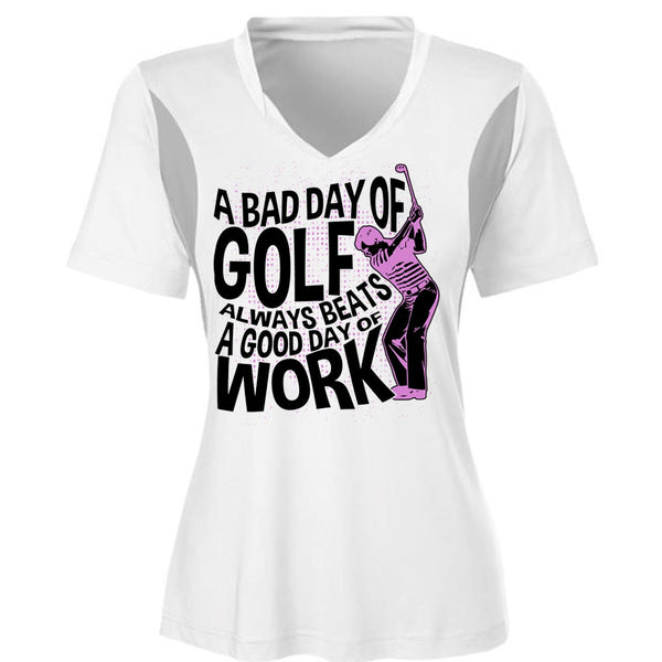 A Bad Day Of Golf T Shirt, I Love Golfing T Shirt, Awesome T-Shirts