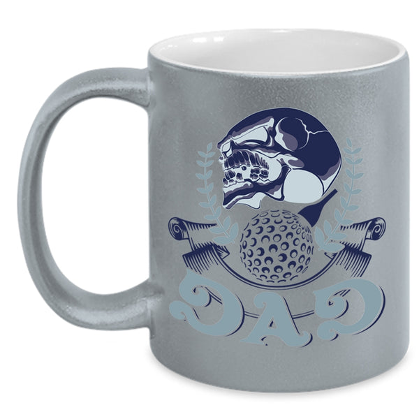 Cool Gift For Golf Dad Coffee Mug, Golf Dad Accent Mug