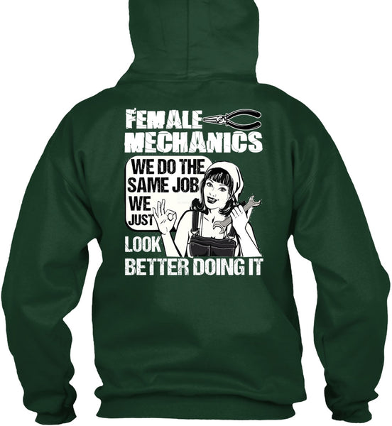 Female Mechanics T Shirt, Being A Mechanic T Shirt