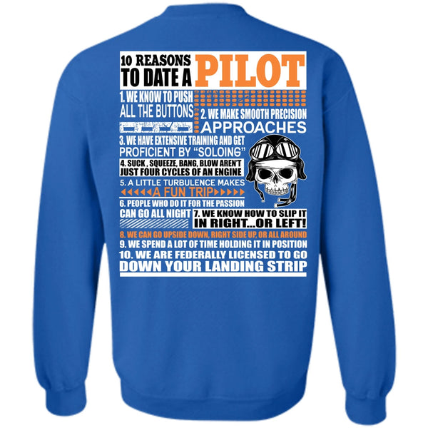 Down Your Landing Strip T Shirt, I Love Pilot Sweatshirt