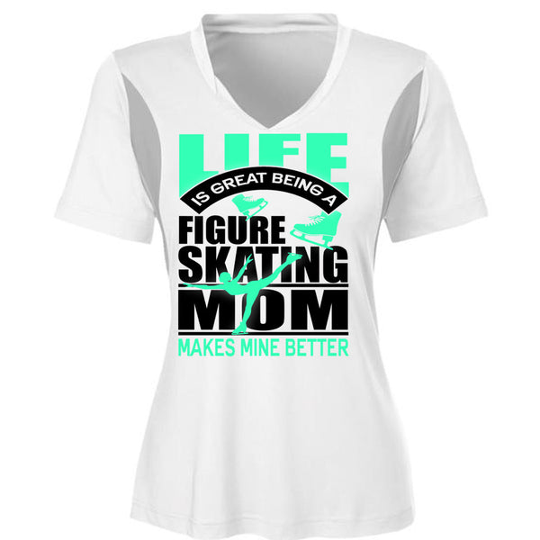 Figure Skating Mom T Shirt, I Love Skating T Shirt, Awesome T-Shirts