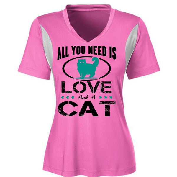 All You Need Is Love And A Cat T Shirt, Cool Pets T Shirt, I Love Cat T Shirt