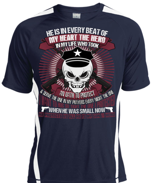 He Is My Son T Shirt, Being A Police T Shirt, Cool Shirt