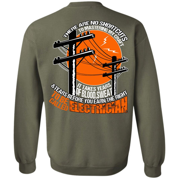 Blood Sweat And Tears T Shirt, I Love Electrician Sweatshirt