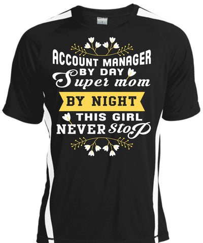 A black t-shirt with the shopify logo