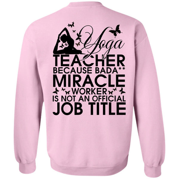 I Love Yoga T Shirt, Yoga Teacher Sweatshirt