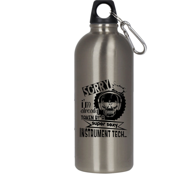 I'm Already Taken By An Instrument Tech 20 oz Stainless Steel Bottle,Cool Just Married Outdoor Sports Water Bottle