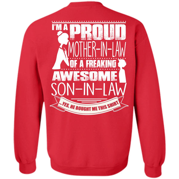 Son In Law T Shirt, I Love Mom Sweatshirt