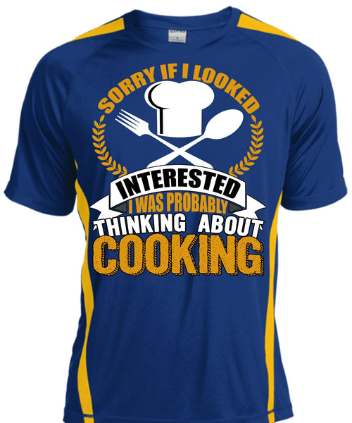 Thinking About Cooking T Shirt, Being A Chef T Shirt, Cool Shirt