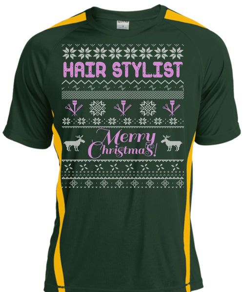 Hair Stylist Merry Christmas T Shirt, Being A Hair Stylist T Shirt, Cool Shirt