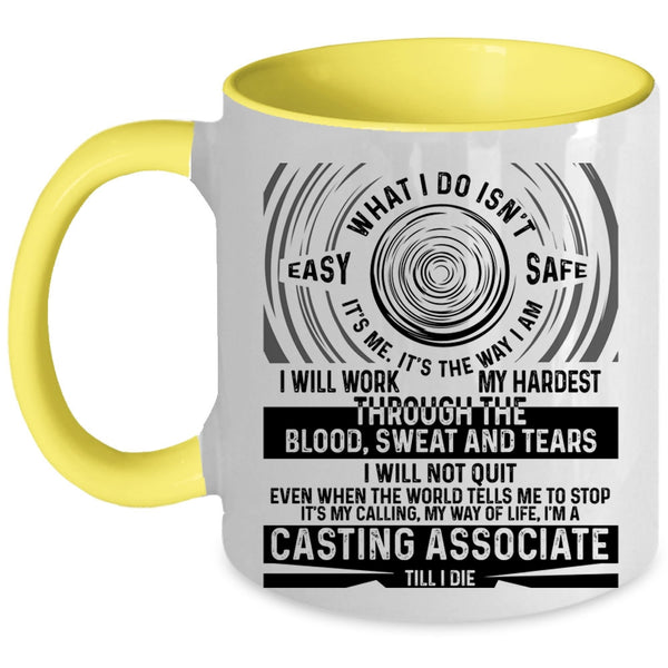 Cool Job Title Coffee Mug, I'm A Casting Associate Accent Mug