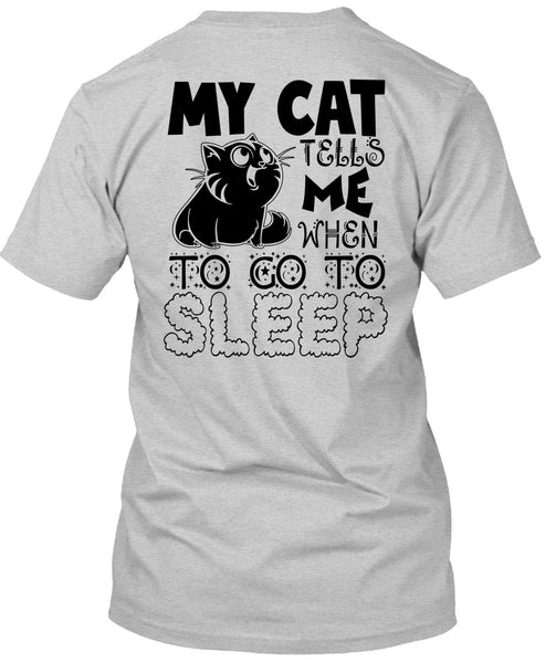 My Cat Tells Me T Shirt, I Love My Cat T Shirt