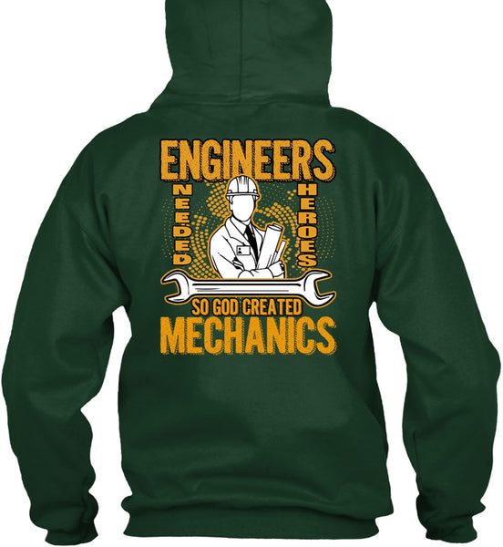 God Created Mechanics T Shirt, I Love Mechanic T Shirt