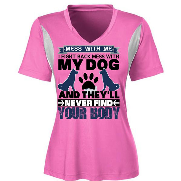 I Fight Back Mess With My Dog T Shirt, I Love My Dog T Shirt, Awesome T-Shirts