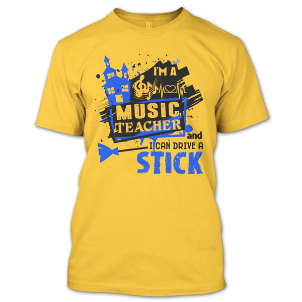 Coolest Halloween T Shirt, I Can Drive A Stick T Shirt