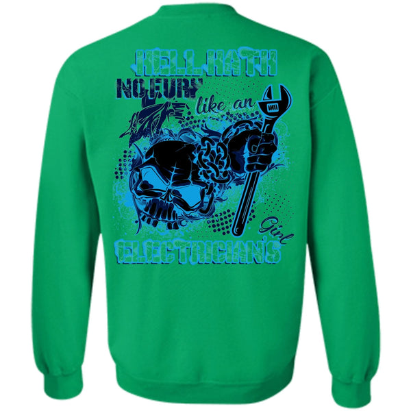 I Love Electrician T Shirt, Like An Electrician's Girl Sweatshirt