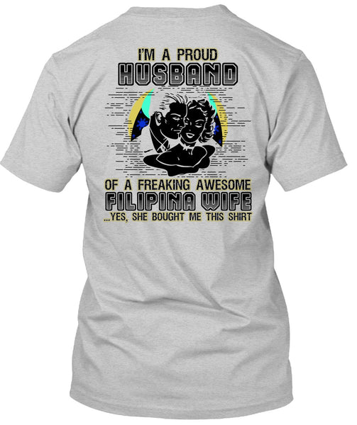 I'm A Proud Husband T Shirt, I Love Husband T Shirt