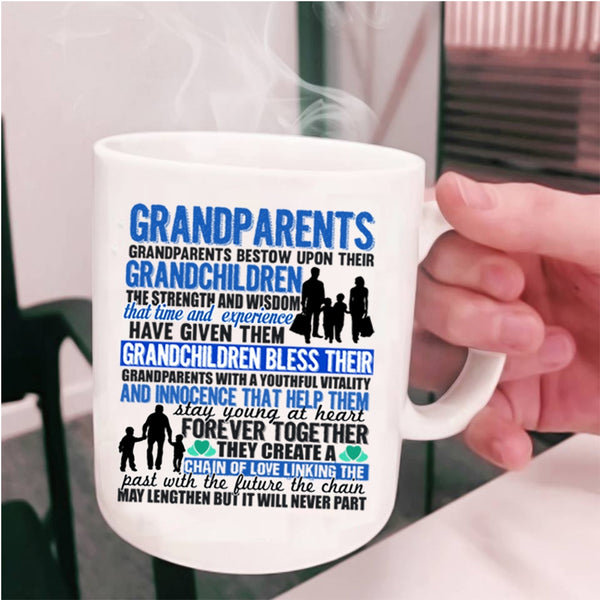 Lovely Grandchildren Coffee Mug, Grandparents Cup