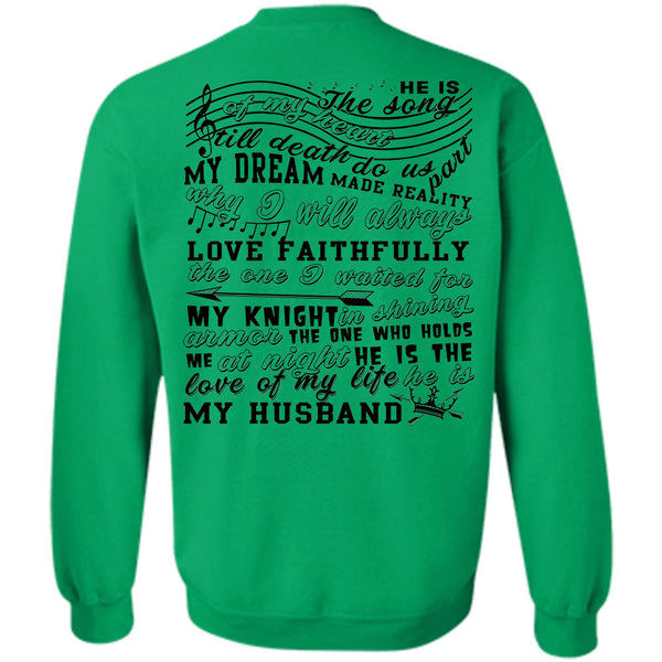Being A Husband T Shirt, He Is My Husband Sweatshirt