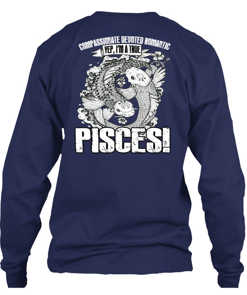 I'm A True Pisces T Shirt, Being A Pisces T Shirt