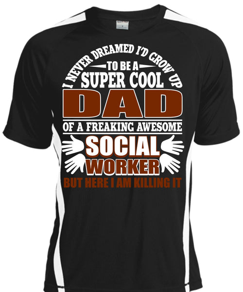 A black t-shirt with the shopify logo