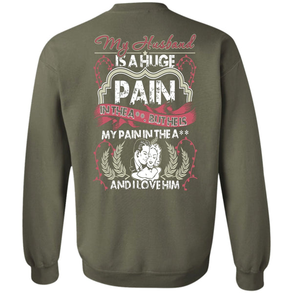 I Love Him T Shirt, Being A Husband Sweatshirt