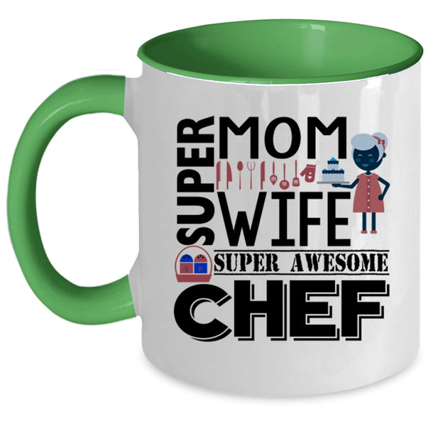 Gift For Mom Cup, My Wife Mug, Awesome Chef Cup