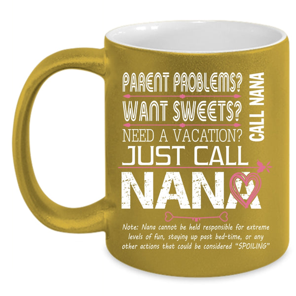 Happiness Is Being A Nana Coffee Mug, I Love Being A Nana Coffee Cup