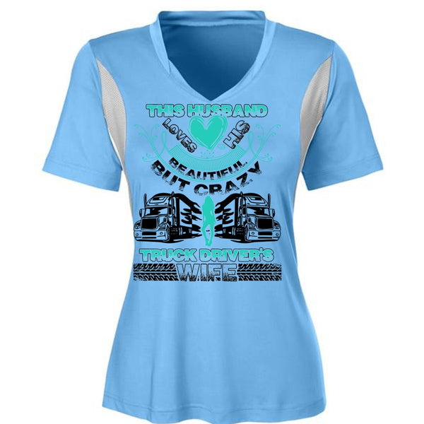 This Husband Loves His Beautiful T Shirt, Being A Trucking T Shirt, Awesome T-Shirts