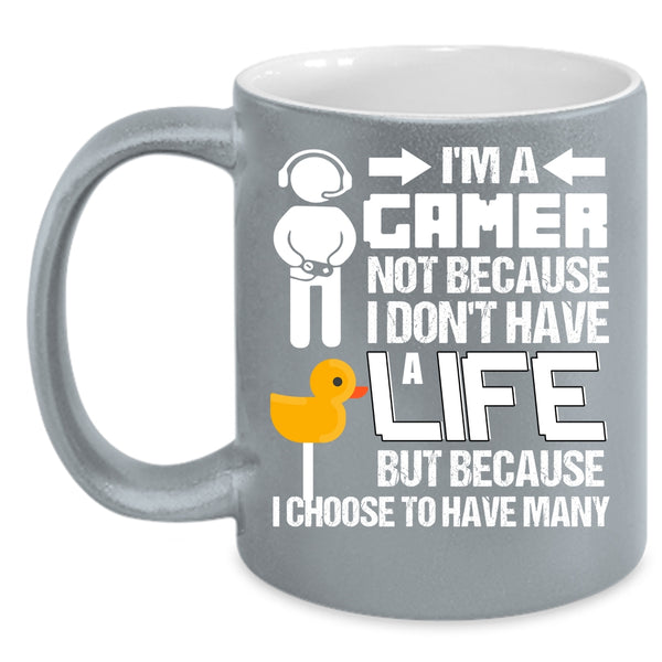 I'm A Gamer Coffee Mug, Awesome Gift For Gamers Coffee Cup