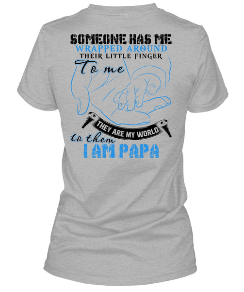 I Am Papa T Shirt, I Love Papa T Shirt
