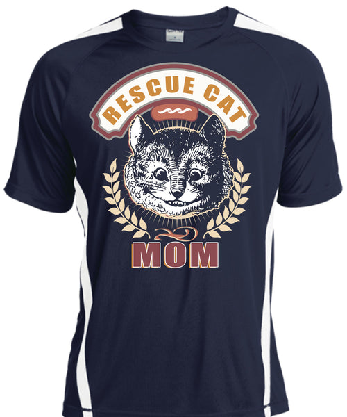 Rescue Cat Mom T Shirt, I Love My Cat T Shirt, Cool Shirt