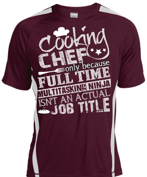 Cooking Chef T Shirt, Full Time Multitasking T Shirt, Cool Shirt