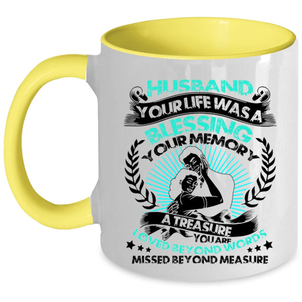 You Are Loved Beyond Words Coffee Mug, Husband Accent Mug