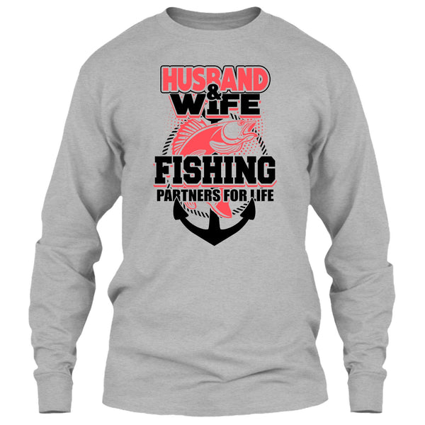 Husband & Wife T Shirt, Coolest Fishing T Shirt