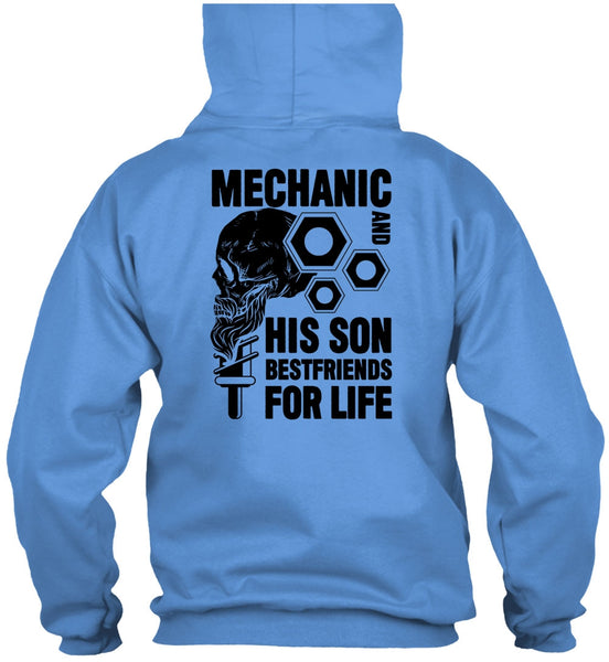 Mechanic And His Son Best Friend T Shirt, I Love Mechanic T Shirt