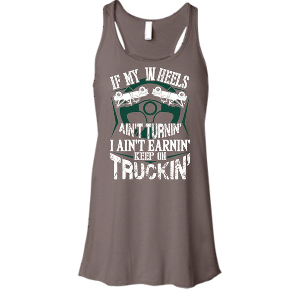 If My Car In Heels T Shirt, Keep On Trucking T Shirt, Cool T Shirt